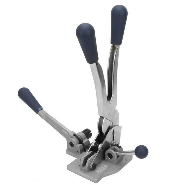 Máquina empacadora de flejado, juego de herramientas de flejado manual 3 en 1, tensor de correa diseñado con precisión