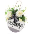 thumbnail image 4 of PENGXIANG Welcome Sign Wooden Welcome Door Plate Hanging Decor Front Door Hanging Sign for Farmhouse, 4 of 6
