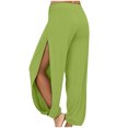 thumbnail image 2 of Womens Leggings Full Length Athletic Activewear Pants Stretchy Sports Loose Workout Leggings, 2 of 8