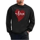 thumbnail image 2 of Ceisia Men Casual Fashion Print Round Neck Pullover Long Sleeve Sweatshirt Gift, 2 of 6