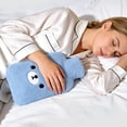 thumbnail image 4 of Bolsa de agua caliente samply con funda de polar, oso lindo, 4 of 6