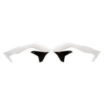 Acerbis 2449691035 Radiator Scoops White/Black