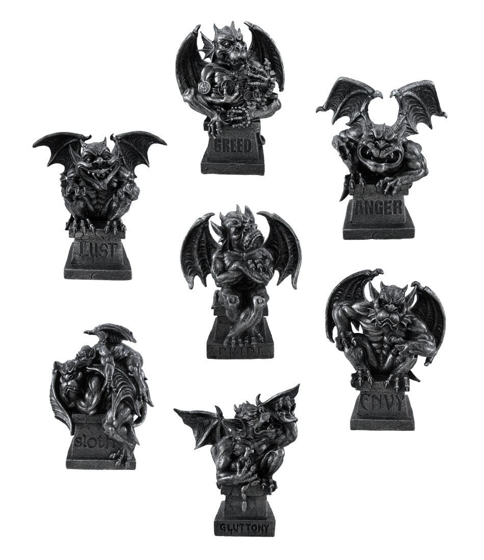 the seven deadly sins statue