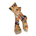 thumbnail image 4 of Honeii Halloween Flamingos Print Calf Socks Sports Socks Seamless Toe, Trouser Socks,Knee High Long Socks for Women and Men-One Size, 4 of 8