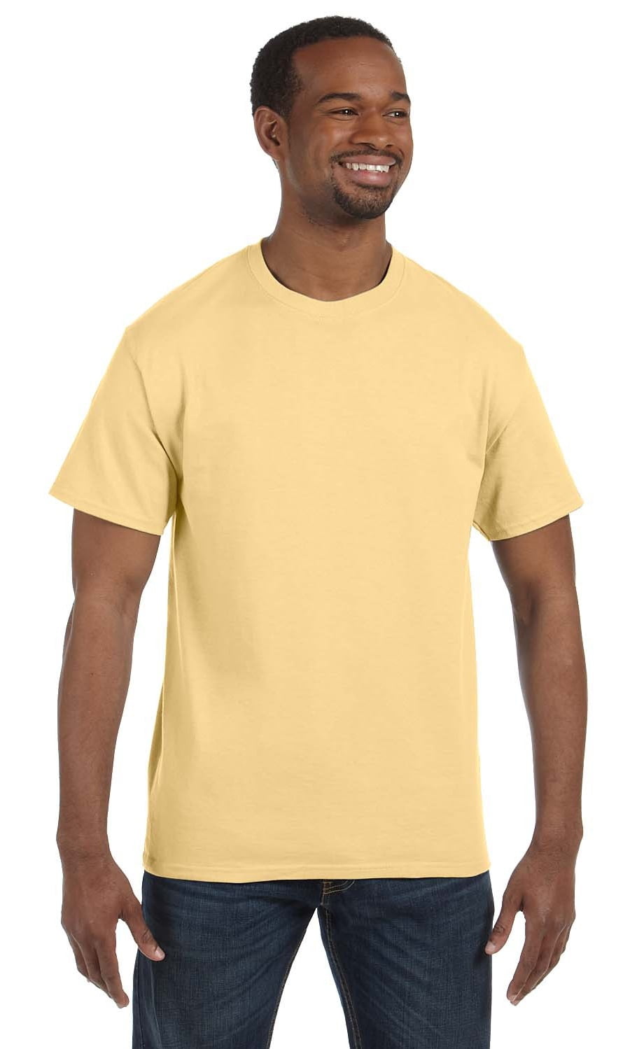 Gildan - The Gildan Adult 53 oz T-Shirt - YELLOW HAZE - S - Walmart.com 