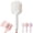 White, variant on Portable Dual-Use Hair Trimming Comb, Dual-Sided Hair Cutting and Split Ends Razor Comb with Safety Lock