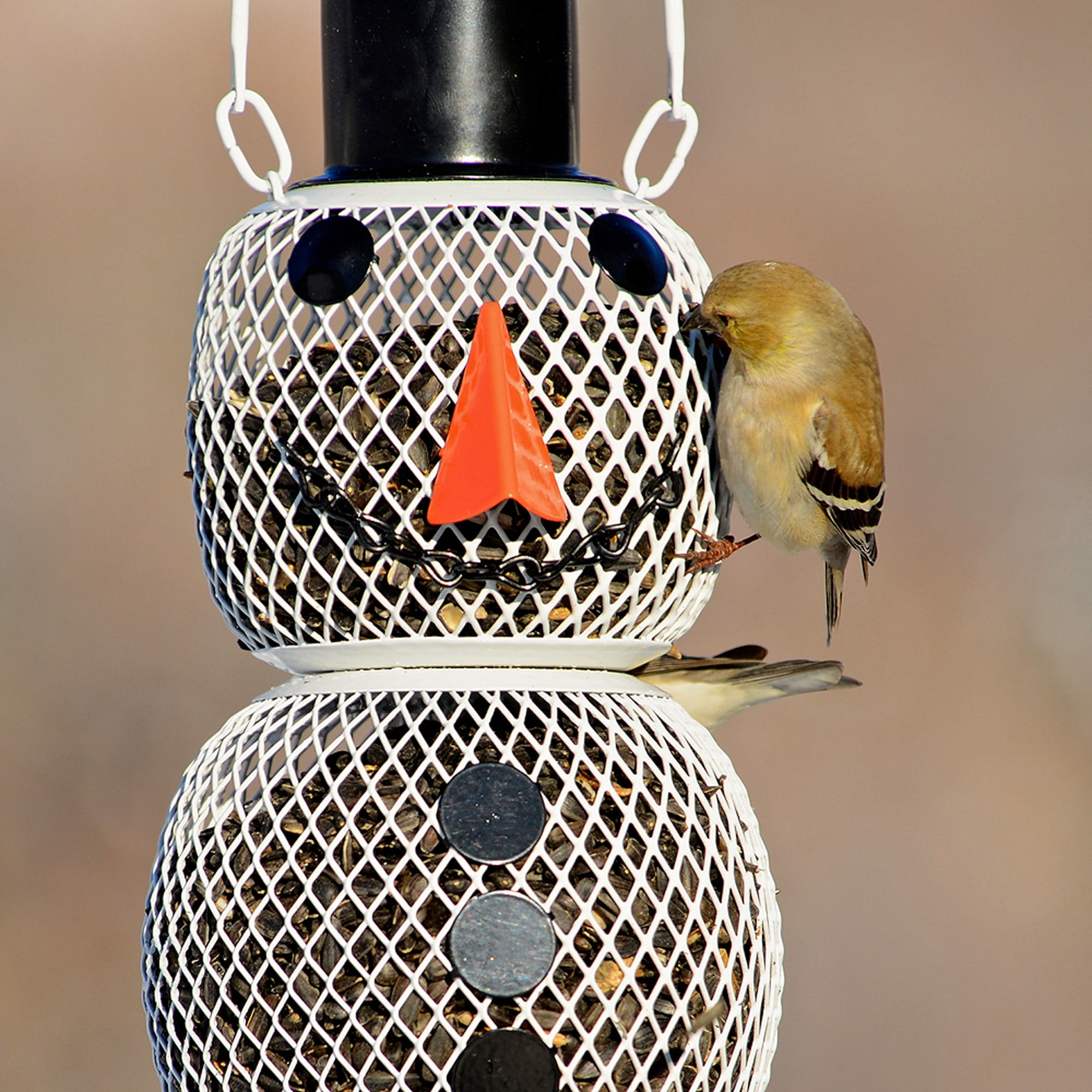 Perky Pet Solar Hat Snow Man Wild Bird Feeder Walmart Com