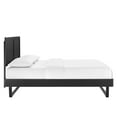 thumbnail image 5 of Modway Marlee King Wood Platform Bed With Angular Frame in Black, 5 of 11