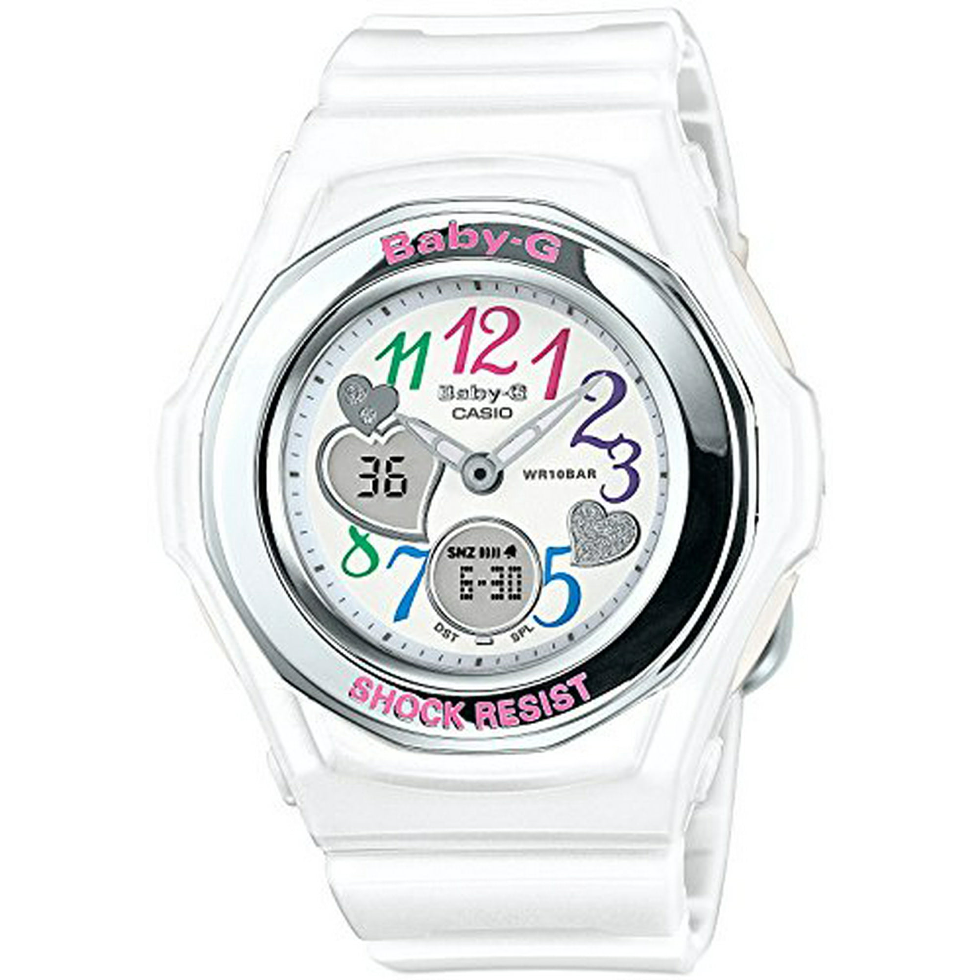 Casio Watches Baby G BGA 101 7B2JF white Walmart