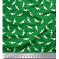thumbnail image 1 of Soimoi polyester Crepe Fabric Floral & Cat Animal Printed Fabric 1 Yard 42 Inch Wide, 1 of 3