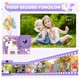 thumbnail image 5 of "Cámara Digital Niños Hd Juguete Foto Video 32gb Doble Lente Belug Morado", 5 of 5
