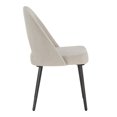 thumbnail image 6 of Weston Home Brando Modern Herringbone Dining Side Chairs, Beige (Set of 2), 6 of 7