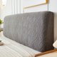 thumbnail image 1 of Nvzi funda protectora de polvo para mesita de noche de bolsa suave, funda de mesita de noche decorativa de dormitorio con todo incluido de ratán de felpa tridimensional, largo 200 cm (gris oscuro), 1 of 4