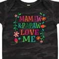 thumbnail image 4 of Inktastic Mamaw and Papaw Love Me Girls Baby Bodysuit, 4 of 5