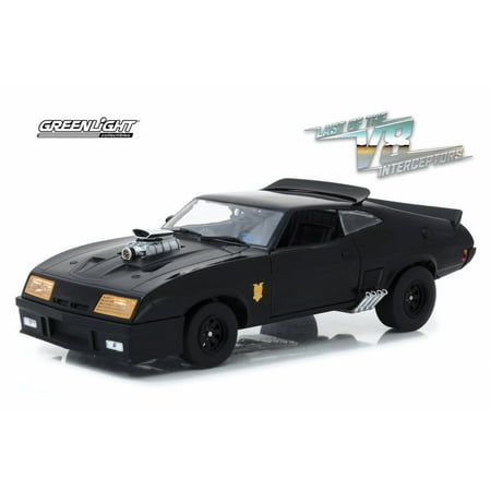 Henry Ford Model Car 1973 Ford Falcon XB Last of the Interceptors, Black - Greenlight 12996 - 1/18 Scale Diecast Model Toy Car ()