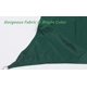 thumbnail image 3 of Vela de sombra triangular, 5x5x7,1m, impermeable, anti-ultravioleta, verde oscuro, 3 of 4