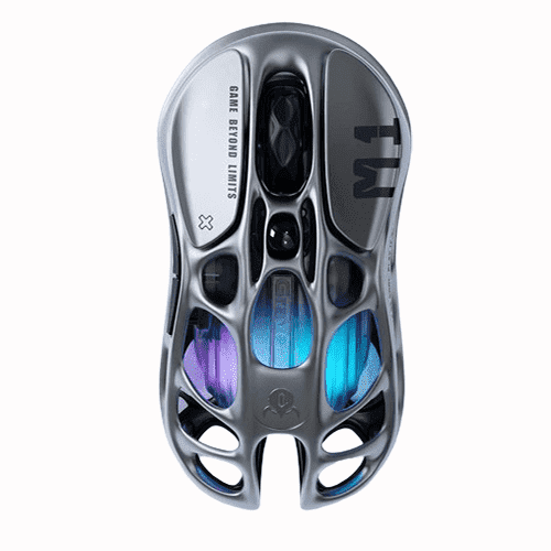 GravaStar M1 Lightspeed Wireless Gaming Mouse, Silver,Magnesium Alloy Material