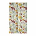 thumbnail image 1 of Summer Hanging Pocket Organizer, Continuous Hot Seasonal Fun Pattern with Popsicle Flowers Parasol Cocktail, Printed Polyester Storage Bag with Pockets, 21" x 31", Multicolor, 1 of 2