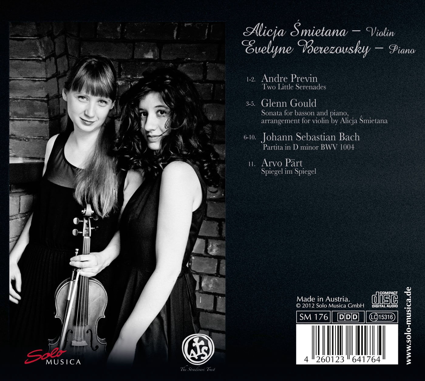 Alicja Smietana - Works By Bach & Gould & Previn & Part - Music & Performance - CD