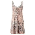 thumbnail image 2 of Doublju Women's Casual Spaghetti Loose Swing Slip Dress (Plus Size Available), 2 of 3