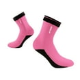 thumbnail image 3 of AMLESO 3mm Neoprene Socks Diving Socks Fitness Accessories Equipment Soft Wetsuit Socks Swim Socks for Swimming Outdoor Sports Beach Pink S, 3 of 10