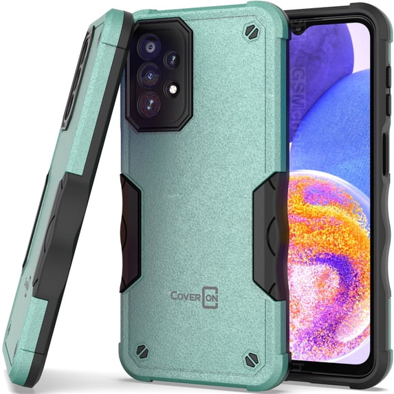 CoverON For Samsung Galaxy A23 5G Case, Military Grade Heavy Duty Rugged Phone Cover Grip, Green