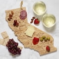 thumbnail image 6 of Totally Bamboo Destination California State Shaped Serving and Cutting Board, Includes Hang Tie for Wall Display, 6 of 7