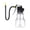 B, variant on 250ml Transparent Oil Can Oiler Lubrication Oil Plastic Machine Pump High Pressure Pump Oiler Grease Gun