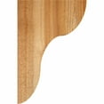 thumbnail image 3 of 4"W x 8"D x 12"H Carmel Rough Sawn Corbel, Western Red Cedar, 3 of 9