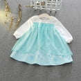 thumbnail image 3 of ATAIKU 1-6Y Princess Dress for Girls Dress Up Clothes for Halloween Party Kids Formal Wedding Pegeant Gown Christmas Dresses, 3 of 9