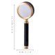 thumbnail image 4 of Cabezal de ducha Filtro de ducha de mano de alta presión Accesorios de baño de aluminio, Oro negro Vogacara HA000703-02B, 4 of 6