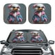 thumbnail image 2 of Balery Lady Duck Parasol para parabrisas de coche de 2 piezas | Parasol plegable para parabrisas delantero de coche para la mayoría de sedanes-Large, 2 of 6