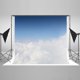thumbnail image 1 of ABPHQTO Fondos de fotografía Natural de 150x220cm para fotógrafos cielo azul nubes blancas niños foto telón de fondo, 1 of 2