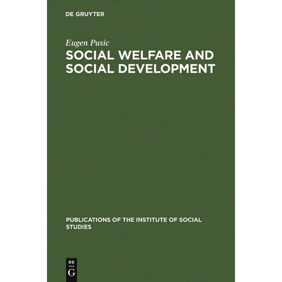 Publications of the Institute of Social Social Welfare and Social Development, Book 5, (Hardcover)