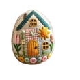thumbnail image 2 of DIY Felt Cottage Kit – Handmade Patchwork Egg House Sewing Project,Creative Craft Set for Adults Teens,Home Decor Activity,Needlework Gift, 2 of 8