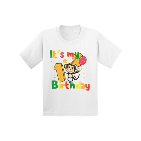 

Awkward Styles Monkey Birthday Infant Shirt Birthday Monkey Baby Shirt Baby Monkey Tshirt for 1st Birthday 1st Birthday Party Monkey Birthday Party Baby Boy Birthday Shirt Baby Girl Birthday Shirt