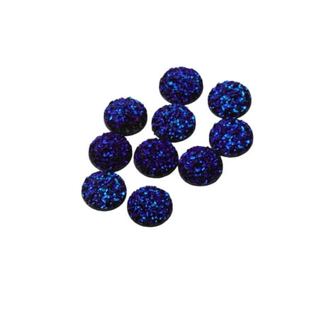 

Thinsont Studs Kit Resin Beads No Burrs Round Crystal Bead Multicolored Elegant Widely Applicable Decorative Pendant Jewelry Accessories Type 33