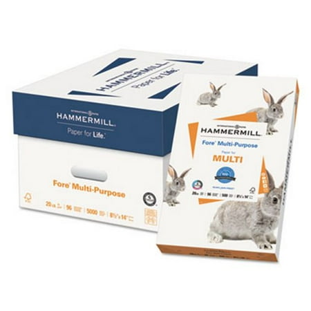 2PK-Hammermill Multipurpose Paper, 96 Brightness, 8-1/2 x 14, 500 Sheets