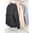 thumbnail image 3 of Sudadera de manga larga para hombre, estilo nuevo de otoño e invierno, con bolsillo en el pecho, cremallera, cuello redondo, holgada, informal, personalizada, 3 of 4