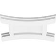 thumbnail image 7 of 32"W x 21 3/8"H x 7"C x 1"P Haven Architectural Grade PVC Contemporary Ceiling Medallion, 7 of 7