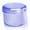 Transparent Blue, variant on Large Denture Case, No-Leak Denture Container Cups for Soaking Full & Partial Dentures, Retainer Cleaning Box, Denture Bath Cup for Home Travel