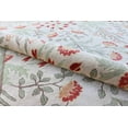 thumbnail image 5 of New JULIA 6' x 8' Area Rug Handcrafted Motif Floral Design Oriental Traditional Design Non-Shedding Fine Wool Pile & Easy-Care Areas in Living Room Bedroom, 5 of 5