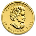 thumbnail image 2 of 2005 Canada 1/4 oz Gold Maple Leaf BU, 2 of 2