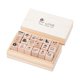 thumbnail image 4 of 18 piezas mini sellos Diary Sello Set Craft Art Crafts Sellos de madera de madera Estampillas de goma de madera para el planificador del diario Dia, 4 of 9