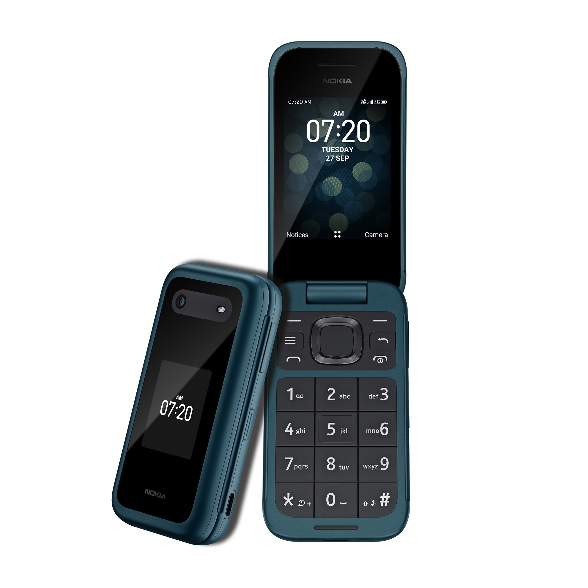NOKIA 2780 Flip TA-1420 GSM / Verizon Unlocked Flip Phone - Blue