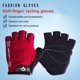thumbnail image 4 of Tmvgtek Bikeboy Sports Guantes De Equitación Mtb Transpirables Antideslizantes De Medio Dedo (Rojo L) Tmvgtek Para estrenar, 4 of 7
