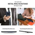 thumbnail image 4 of Samsung S9 Case, Military Grade Shockproof Ring Kickstand|Magnetic Car Mount Function Hybrid Hard PC Back Cover Drop Protection Full Body Protective Case for Galaxy S9, Navy Blue, 4 of 8