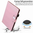 thumbnail image 5 of Decase for Amazon Fire Max 11 (13th Generation, 2023 Release) Slim Tablet Shell,Cute Patter Tri-Fold Stand Full Body Protection Cover Case with Anti-Slip Strips for Amazon Fire Max 11,Rosegold, 5 of 7