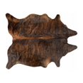 thumbnail image 1 of Natural 676685048479 5 x 7 ft. Kobe Exotic Cowhide Rug - Dark Brindle, 1 of 2