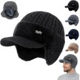 thumbnail image 1 of Torocky Coldshield Trapper, Rocky Coldshield Trapper, Tuque de Baseball Chaude et Stylée pour Homme Doublée de Fourrure avec Bord et Cache-Oreilles, 1 of 7